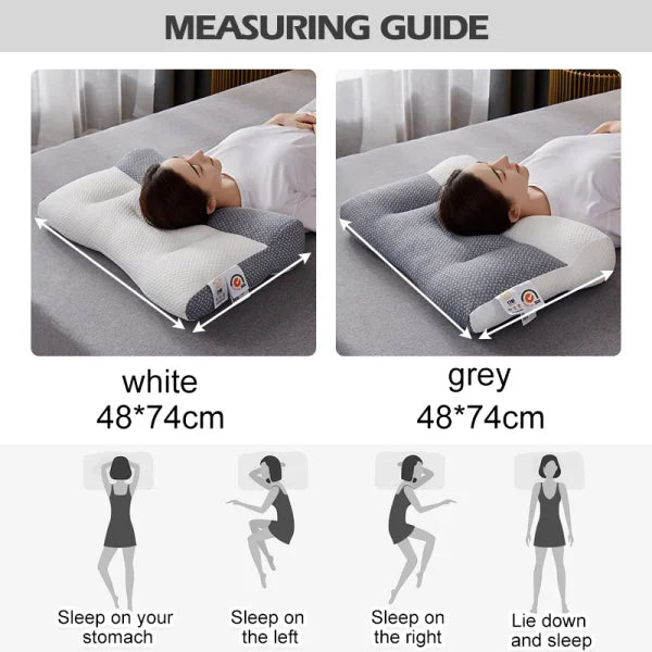 Orthopedic Cervical Neck Pillow — Memory Foam Sleep Support 7