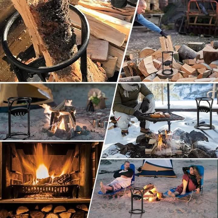 KindleCut Wood Splitter — Safe & Effortless Firewood Splitting 5