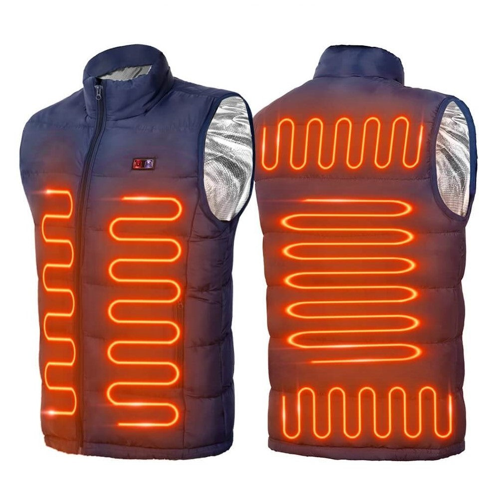Unisex Carbon Fibre Heated Vest — 9 Zones, Up to 8 Hrs 5