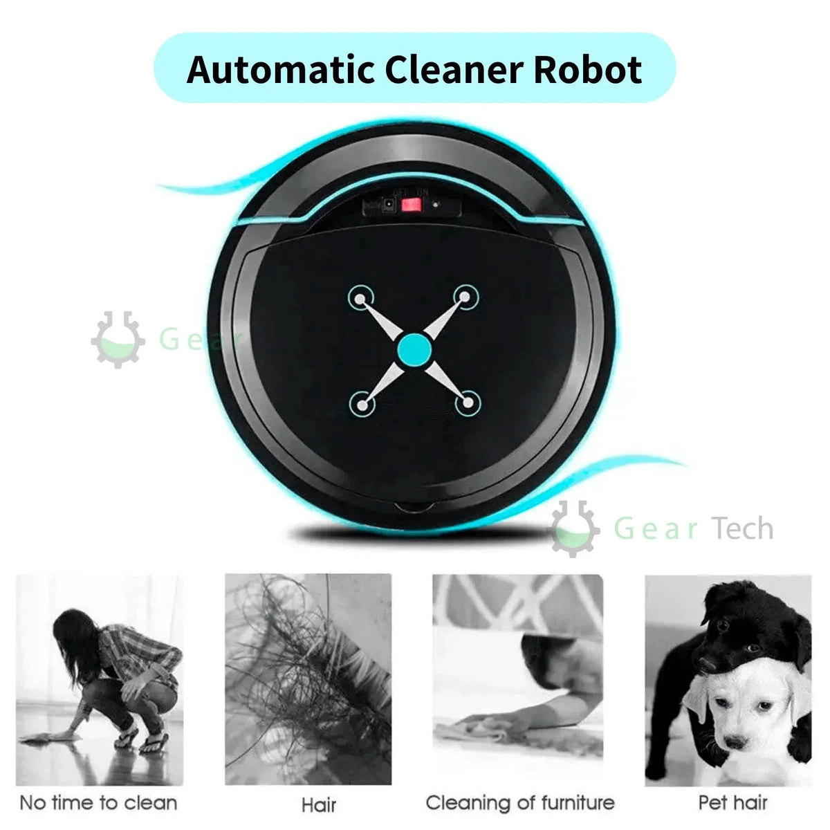 Robot Vacuum Cleaner with Mop & Smart Navigation — 16H Battery 10
