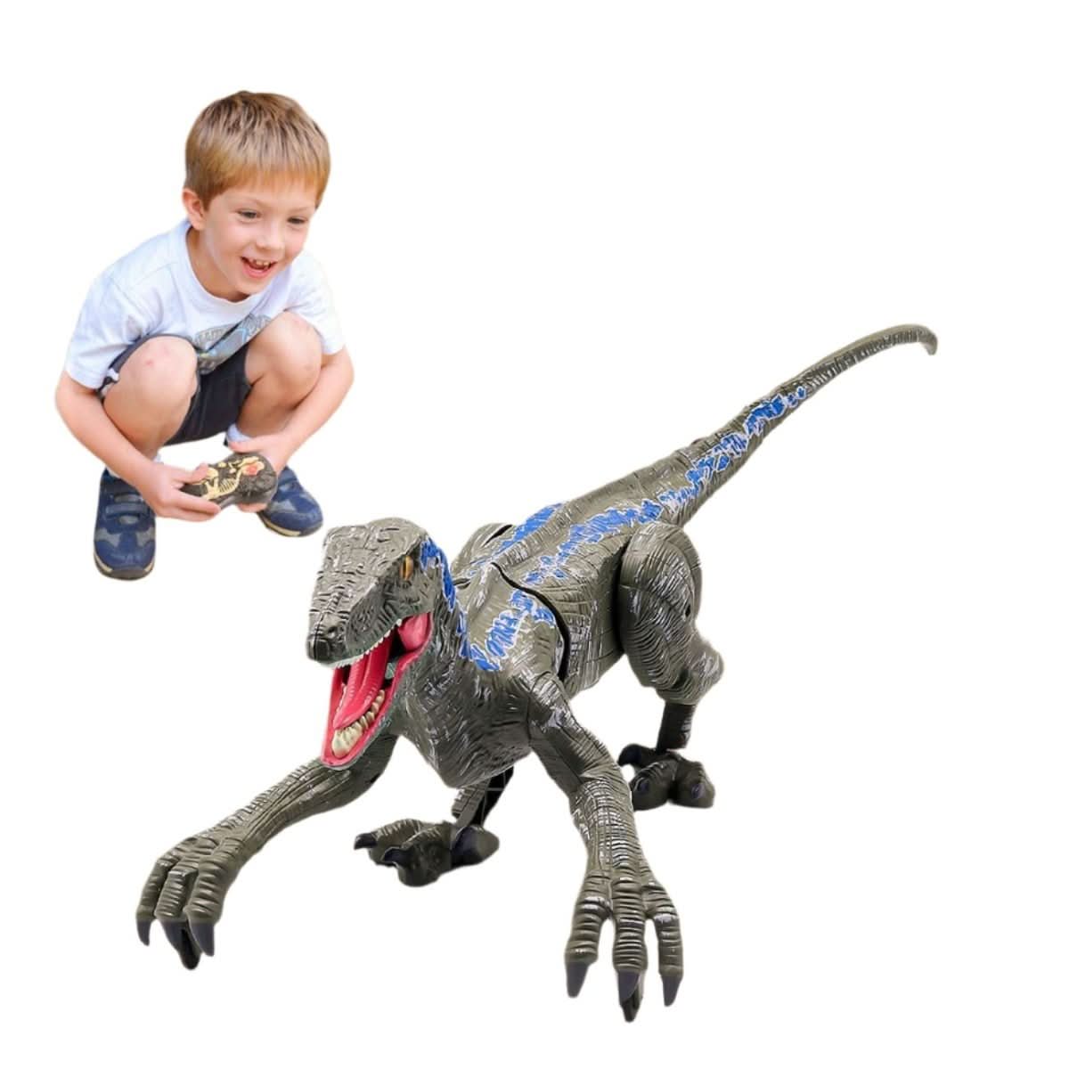 Dinosaur Toy with Lights & Sounds — Interactive Velociraptor 6