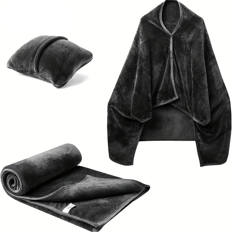 Portable Electric Heated Travel Blanket — 2-in-1 Cushion 4