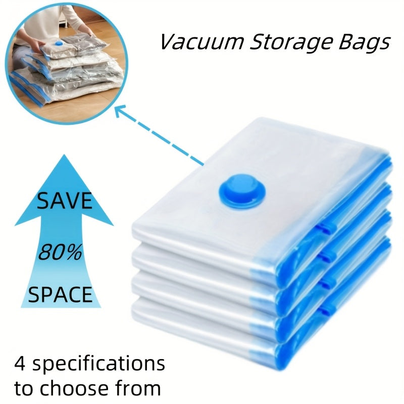 Extra Large Vacuum Storage Bags — Reusable Space-Saving Set 2