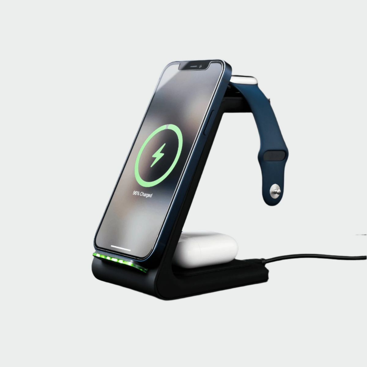 3-in-1 Wireless Charging Station — 15W Fast Charge Dock 2