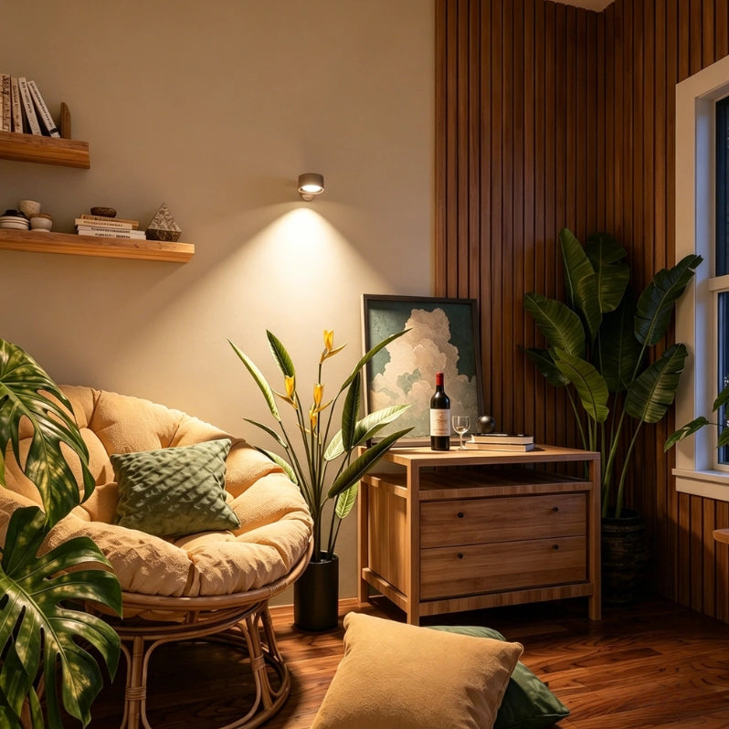 EasyStick Cordless Wall Lamp — 360° Adjustable & Dimmable 9