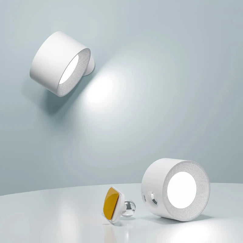 EasyStick Cordless Wall Lamp — 360° Adjustable & Dimmable 16