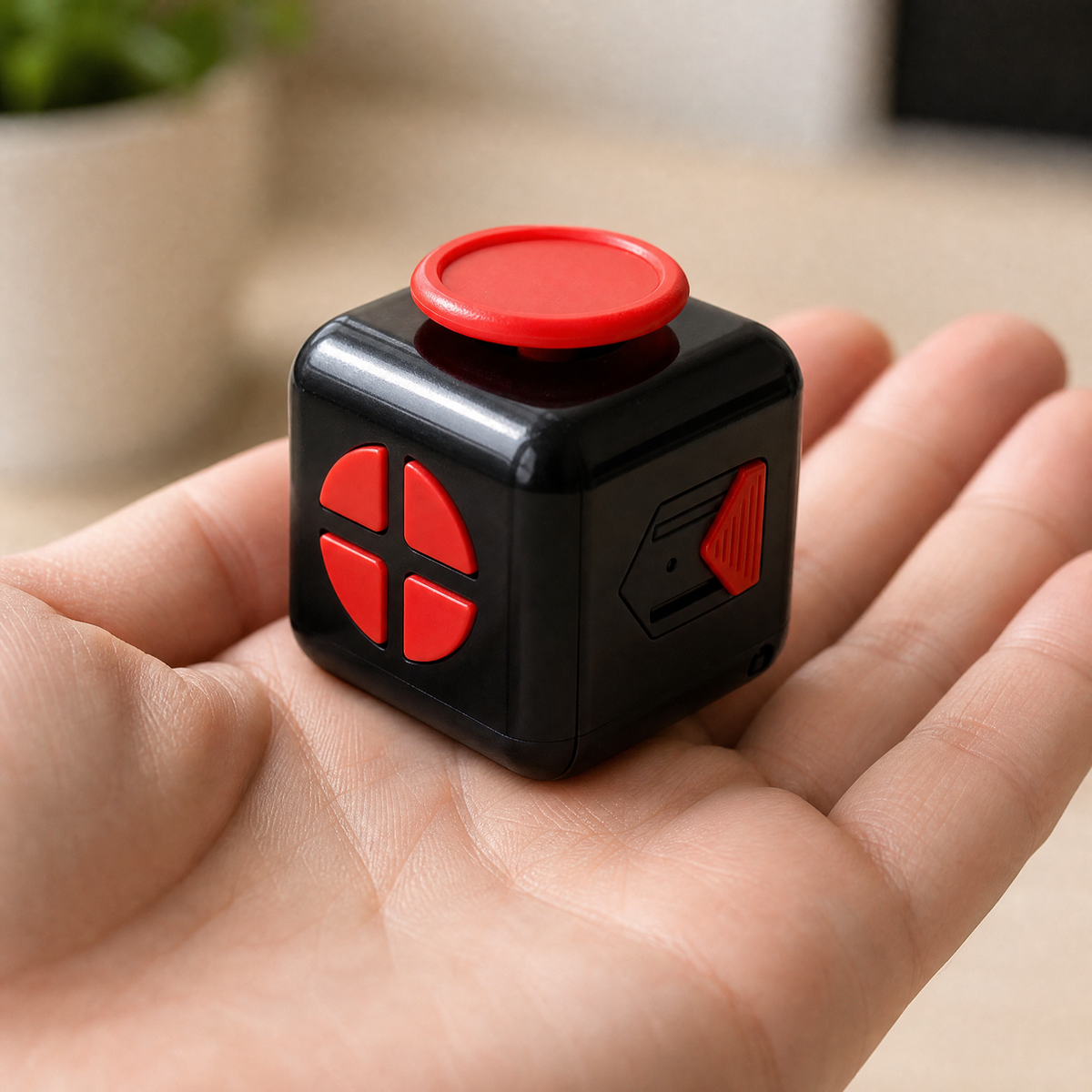 Fidget Toy Cube — 6 & 12 Sided Sensory Stress Relief 3