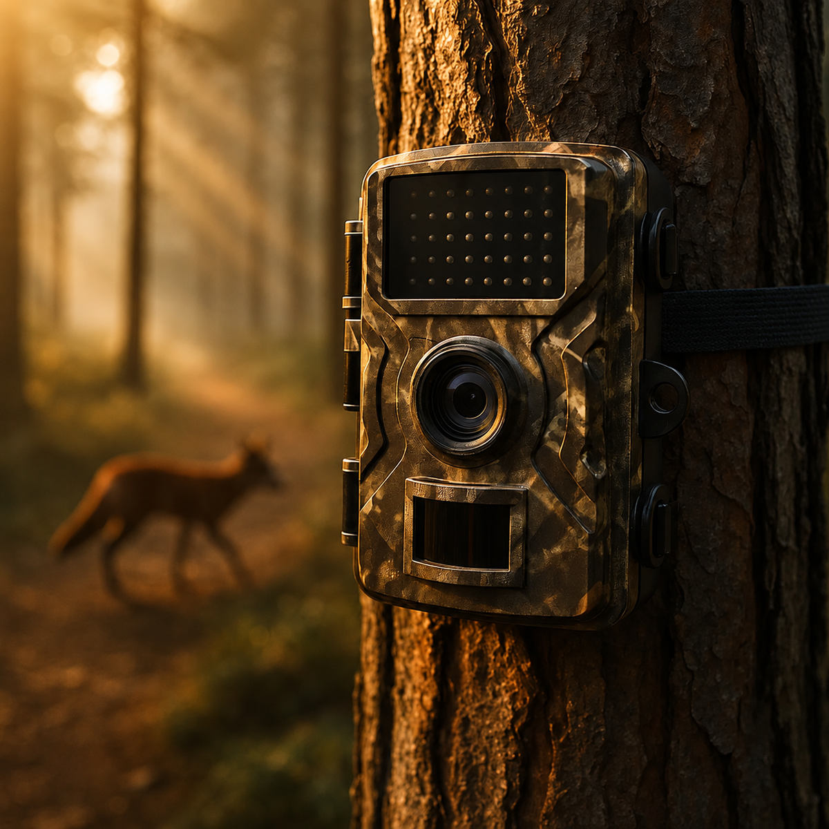 Wildlife Trail Camera — 16MP 1080p Night Vision IP66 Outdoor 9
