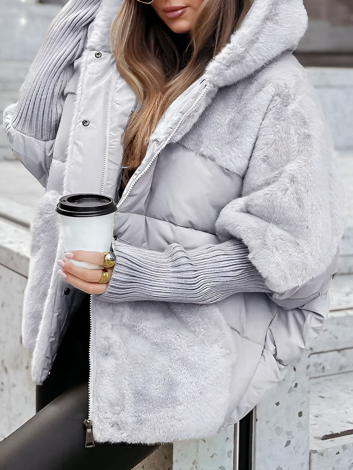 Women's Quilted Thermal Winter Jacket — Lightweight Insulated Fit 7