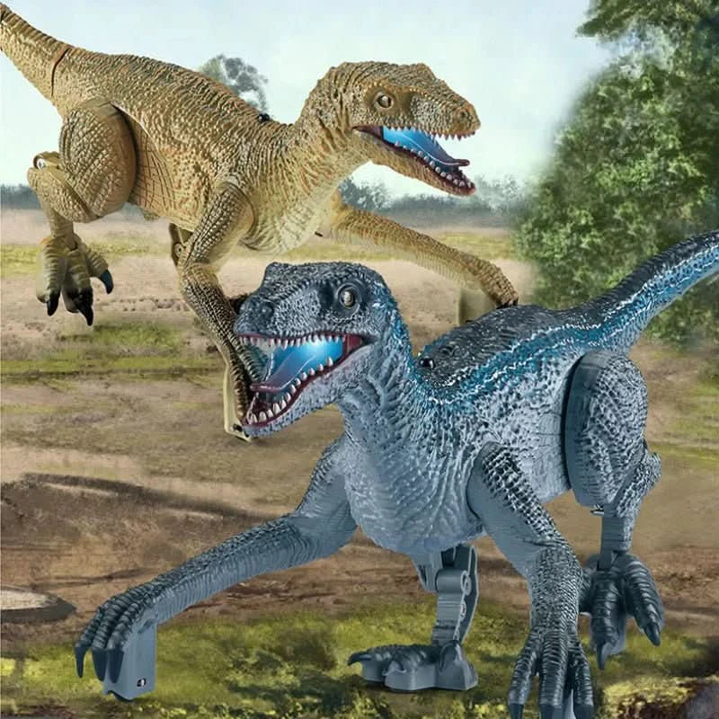 Dinosaur Toy with Lights & Sounds — Interactive Velociraptor 5