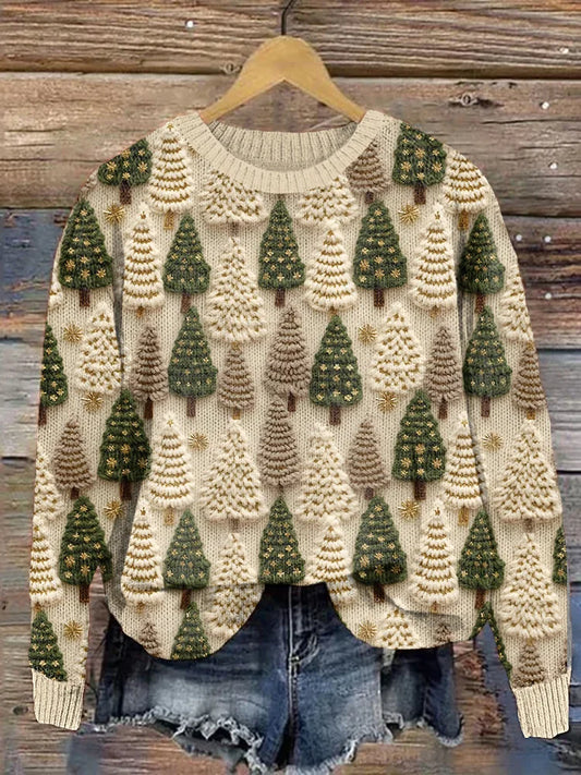Women's Festive Christmas Knit Sweater — Soft Holiday Jumper 1