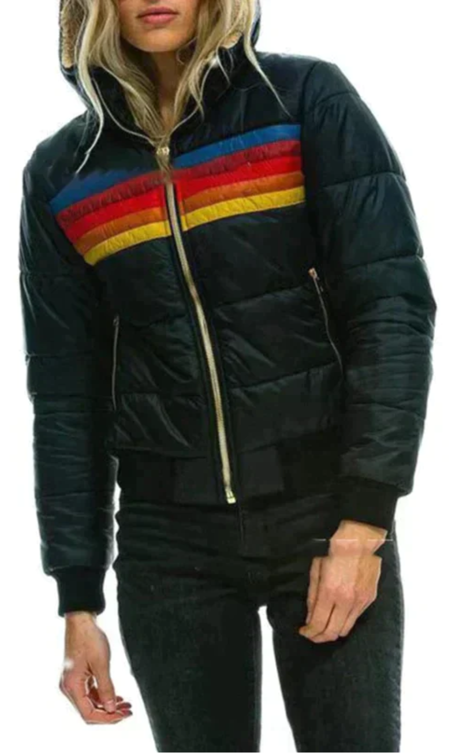 Women's Quilted Puffer Jacket — Warm Windproof Winter Coat 3