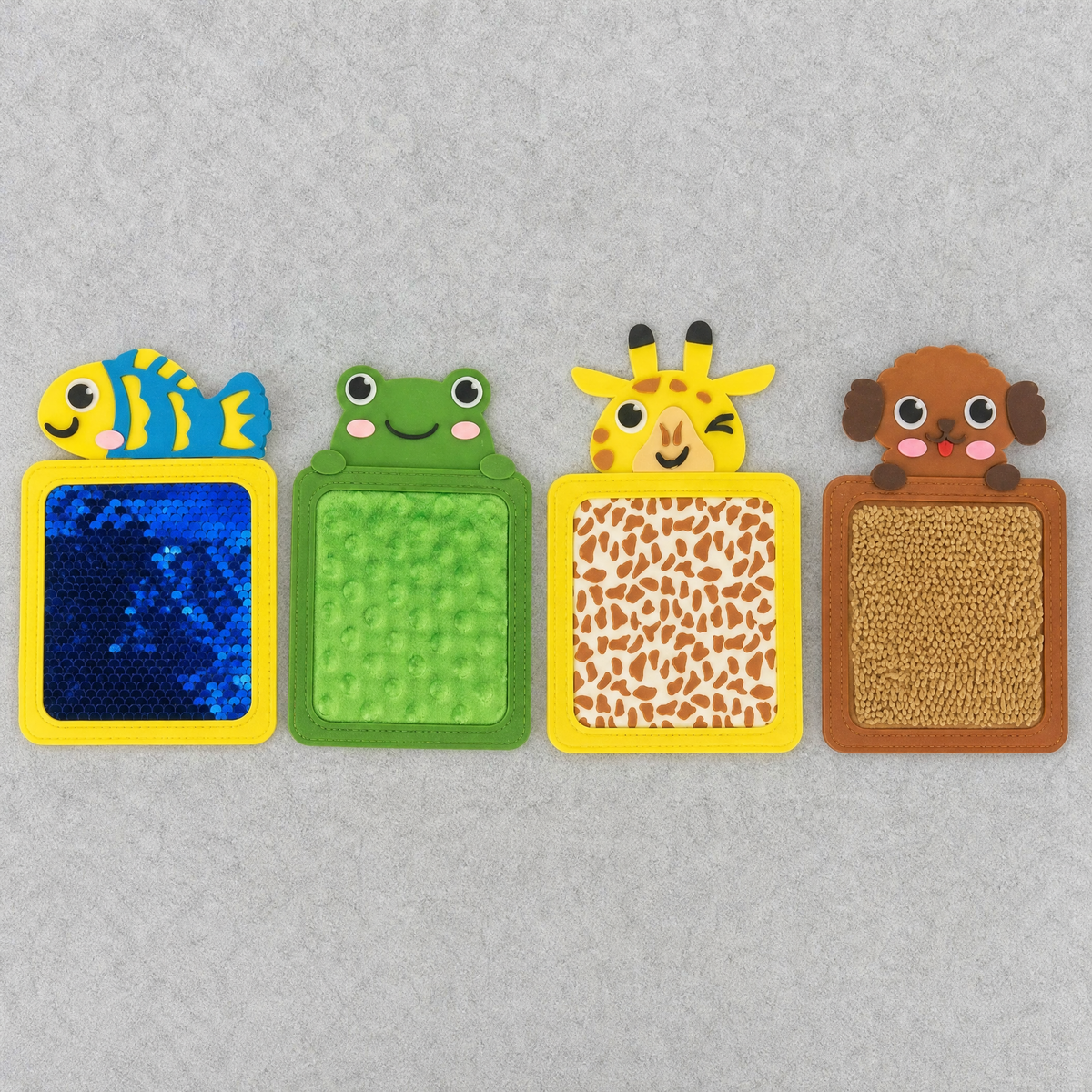Sensory Toys Animal Mats for Kids — 8-Piece Tactile Set 4
