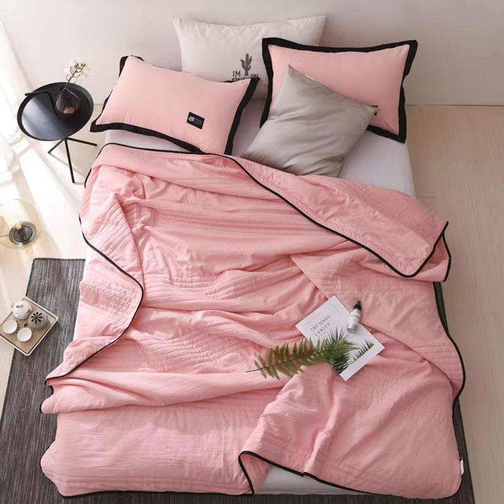 Cooling Sleep Blanket for Hot Nights — Breathable Bedding 1