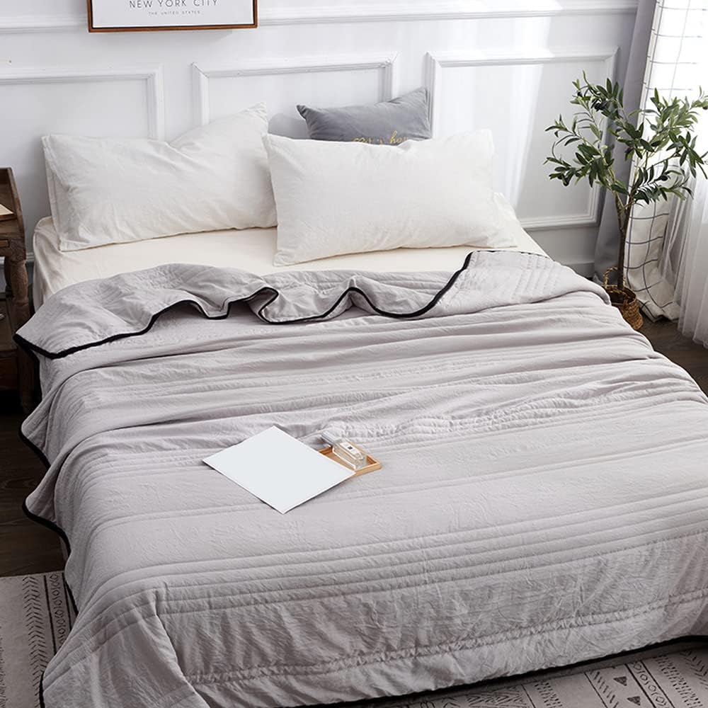 Cooling Sleep Blanket for Hot Nights — Breathable Bedding 6