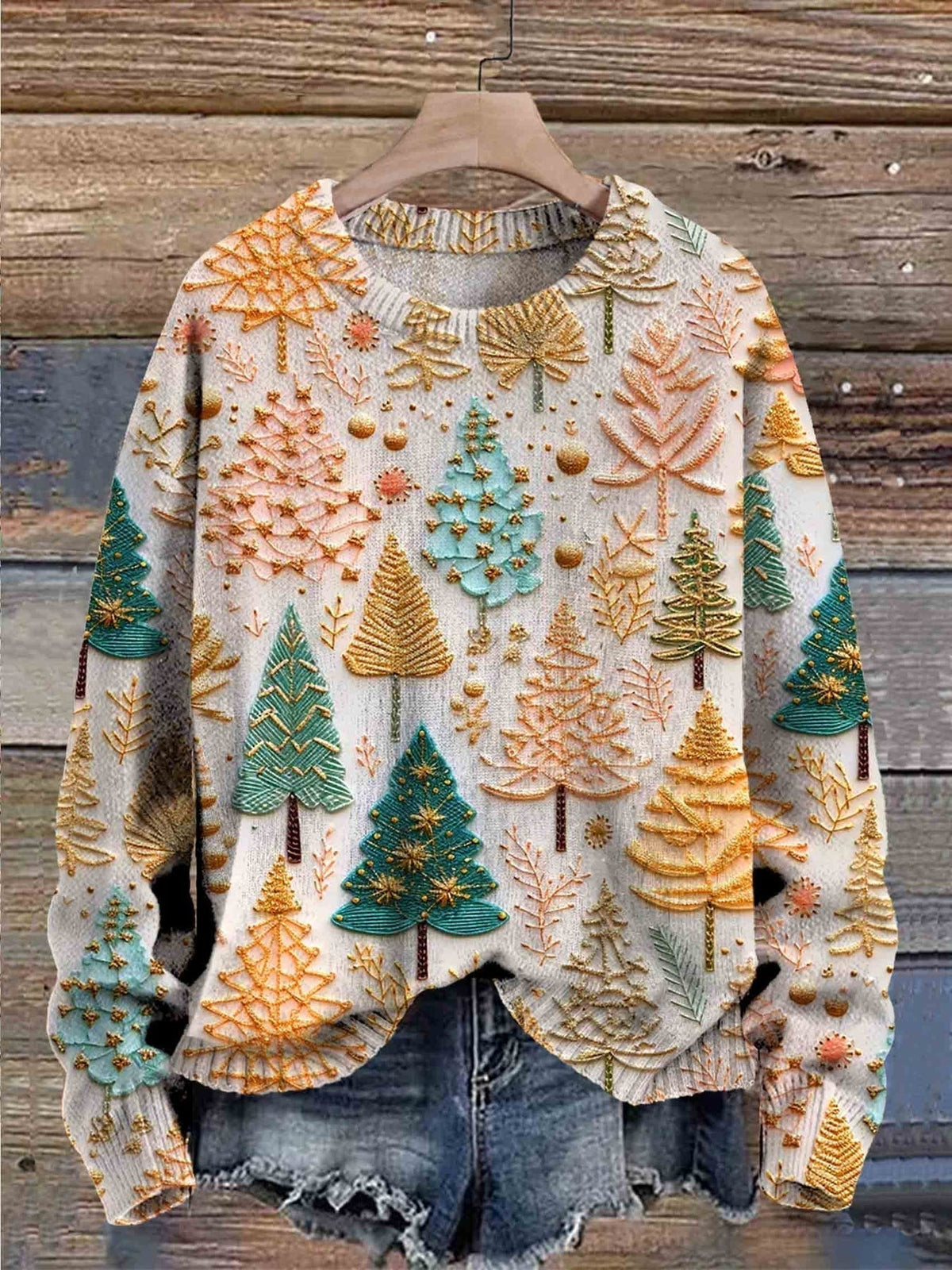 Women's Festive Christmas Knit Sweater — Soft Holiday Jumper 6