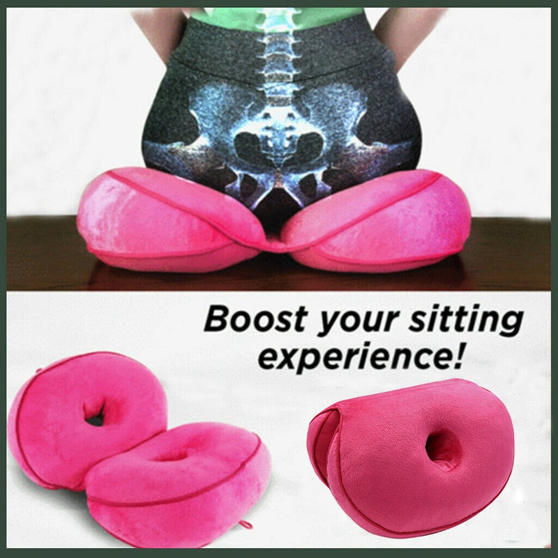 Orthopedic Seat Cushion — Coccyx & Lower Back Support 12
