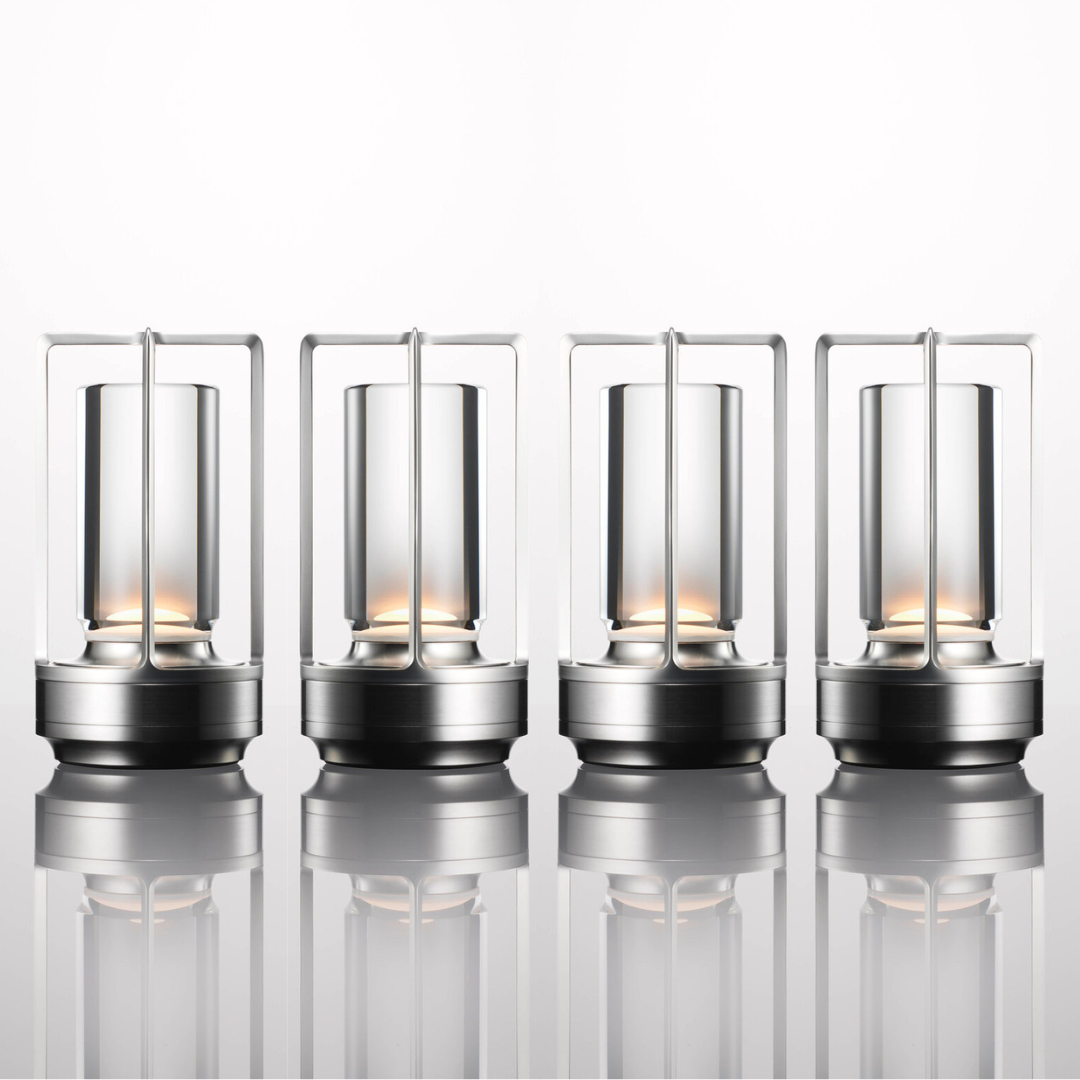 Arkyn Nordic Rechargeable Table Lamp — Touch Dimmer & USB 12