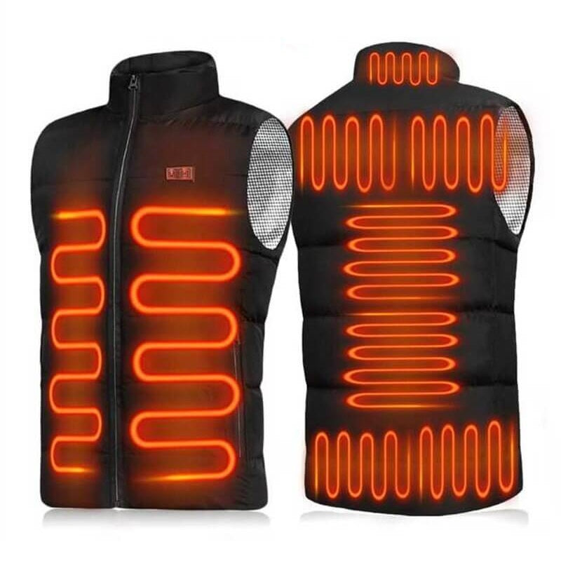 Unisex Carbon Fibre Heated Vest — 9 Zones, Up to 8 Hrs 2