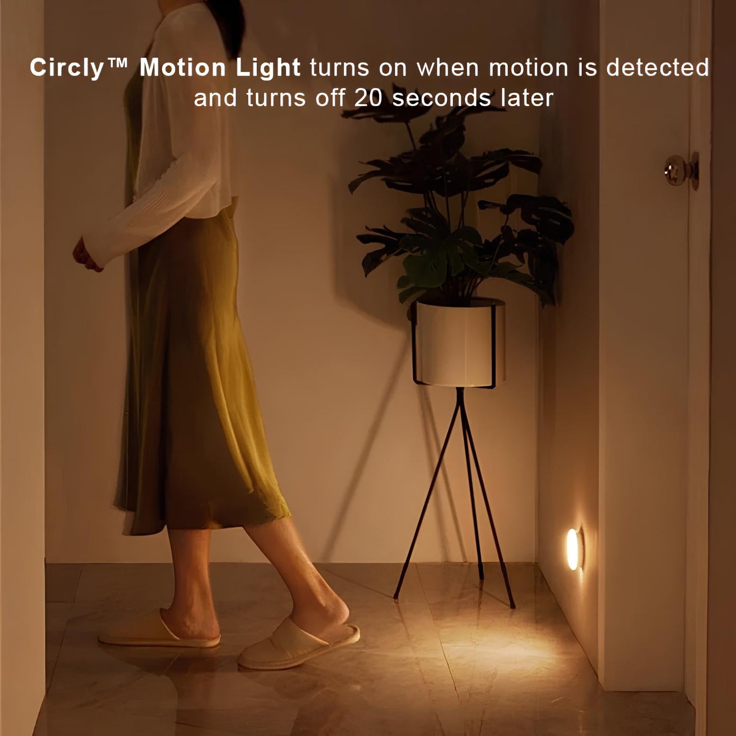 Circly Motion Light — Wireless Magnetic Motion Sensor LED 3