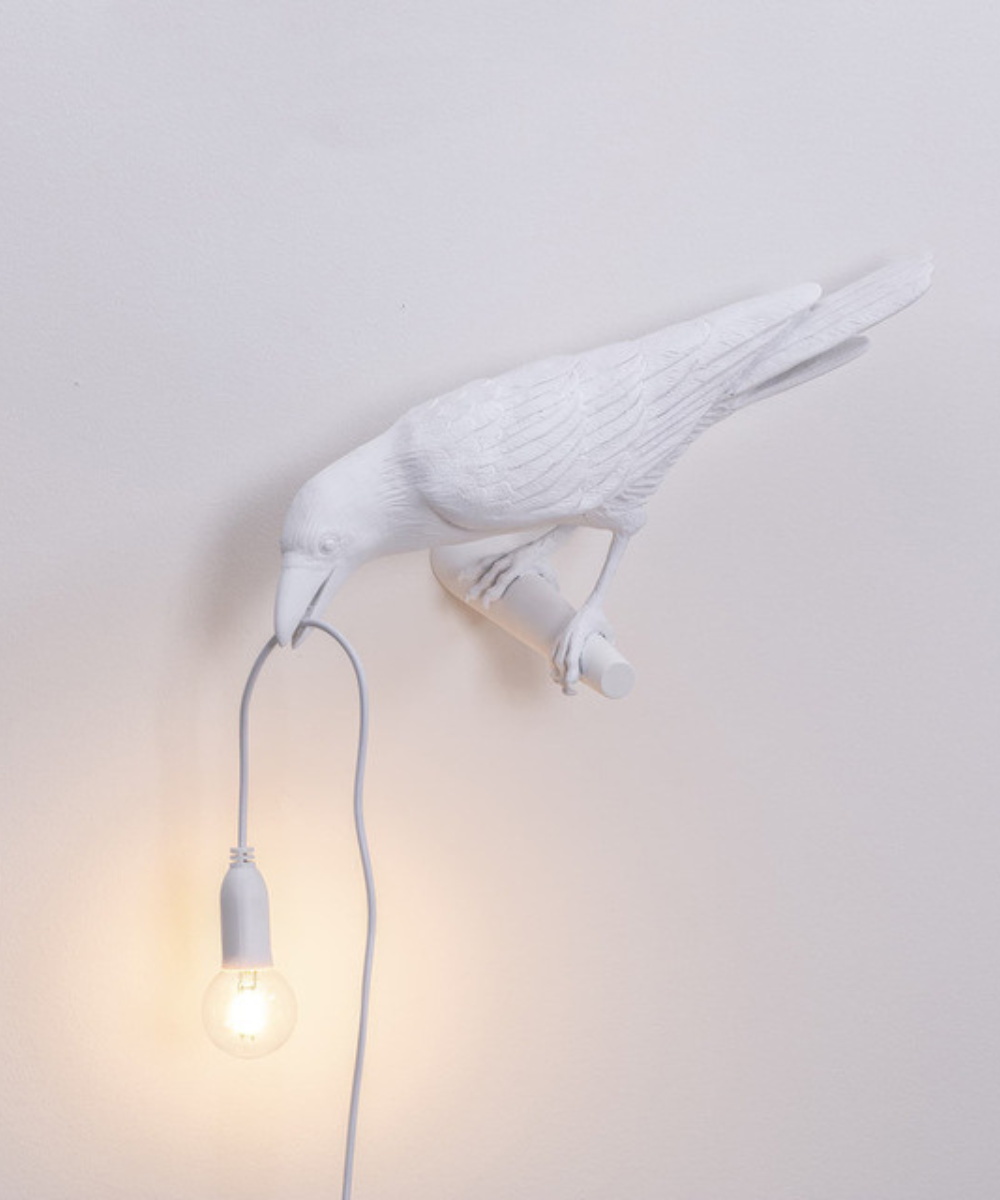 Crow Table Lamp – Decorative Bird Design Night Light E27 4
