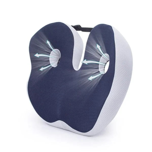 Memory Foam Seat Cushion — Sit Bone & Coccyx Pain Relief 4