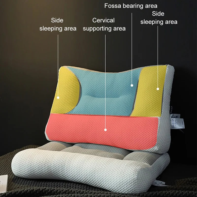Orthopedic Cervical Neck Pillow — Memory Foam Sleep Support 4