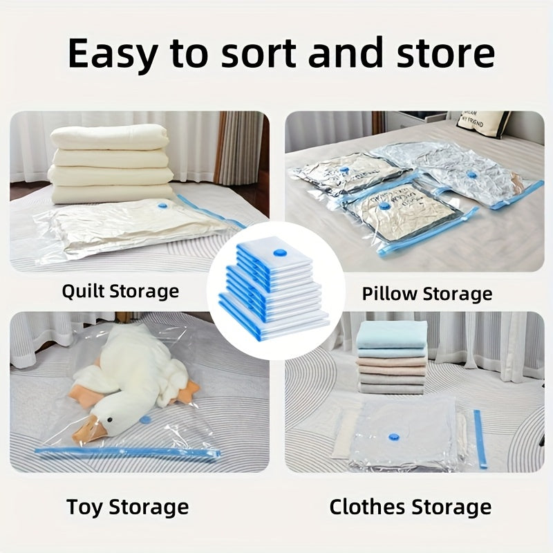Extra Large Vacuum Storage Bags — Reusable Space-Saving Set 11