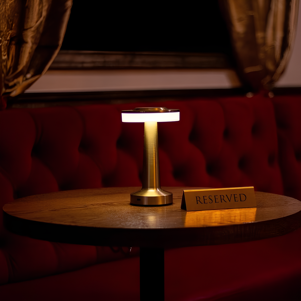 Portable Dimmable Retro Table Lamp — Cordless LED USB-C 13