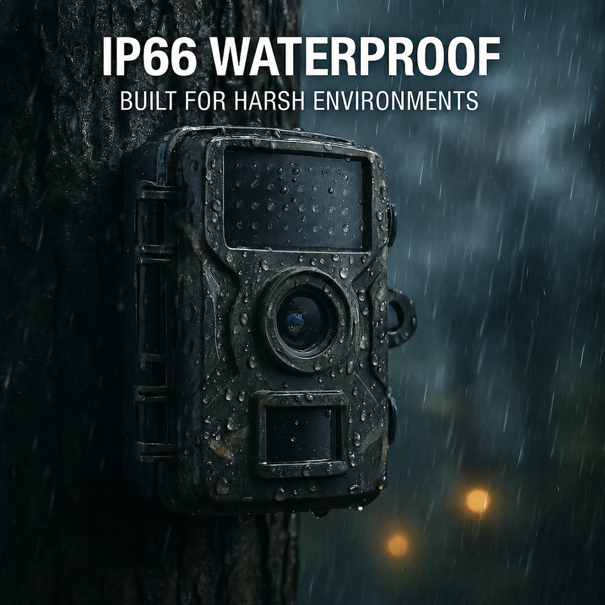 Wildlife Trail Camera — 16MP 1080p Night Vision IP66 Outdoor 5