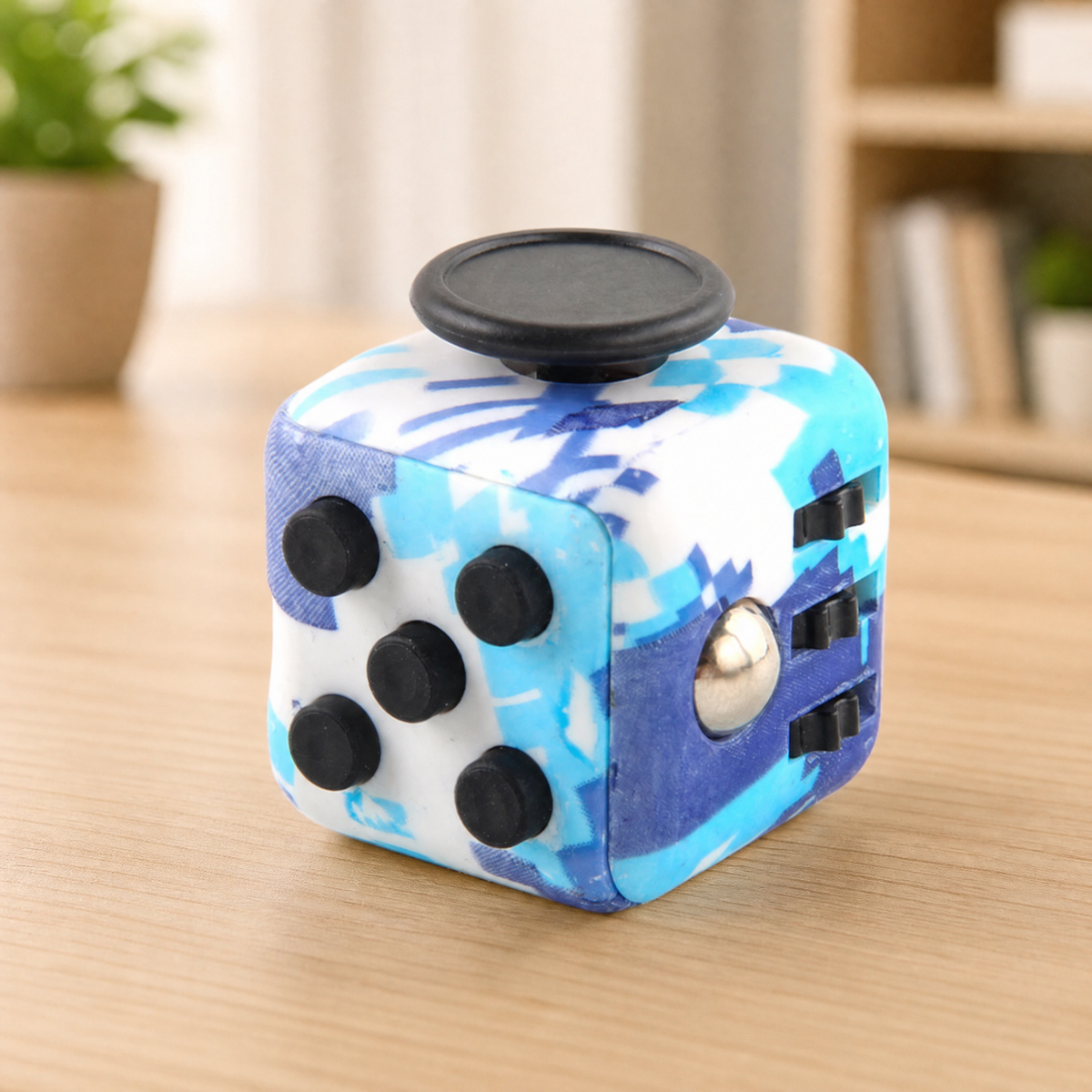Fidget Toy Cube — 6 & 12 Sided Sensory Stress Relief 12