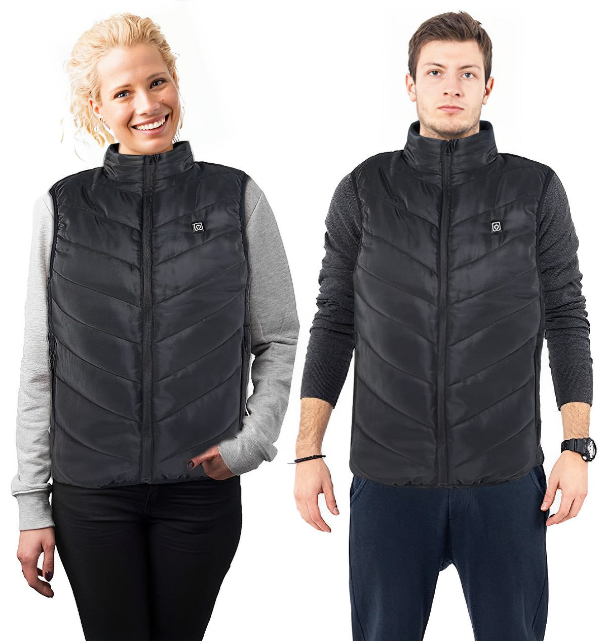 Unisex USB Heated Vest — 4-Zone Carbon Fibre, 8-Hr Warmth 2