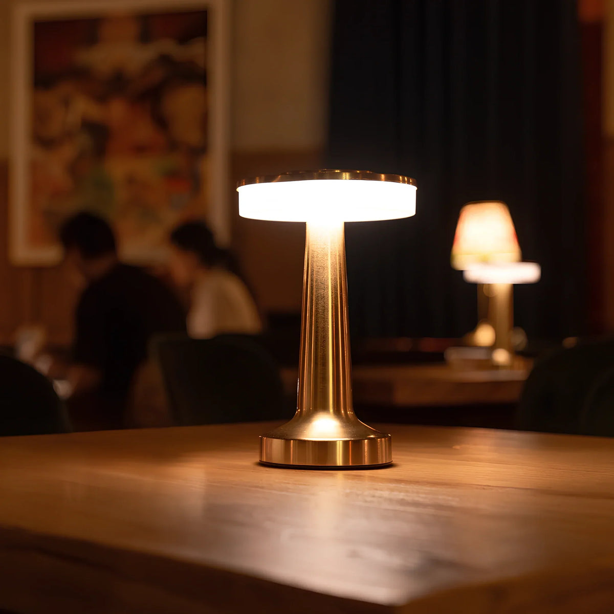 Portable Dimmable Retro Table Lamp — Cordless LED USB-C 17