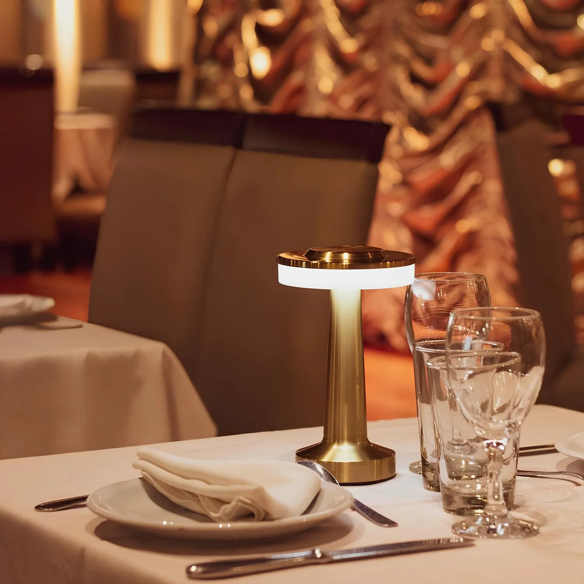 Portable Dimmable Retro Table Lamp — Cordless LED USB-C 1