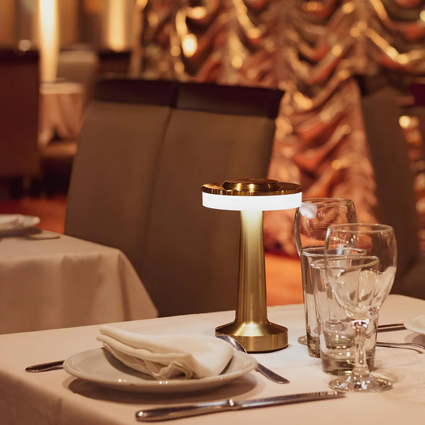 Portable Dimmable Retro Table Lamp — Cordless LED USB-C 1