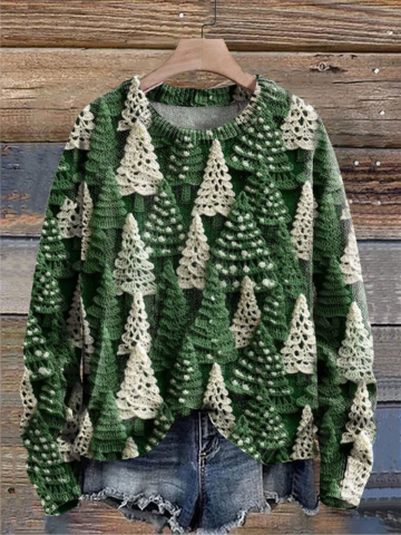 Women's Festive Christmas Knit Sweater — Soft Holiday Jumper 7