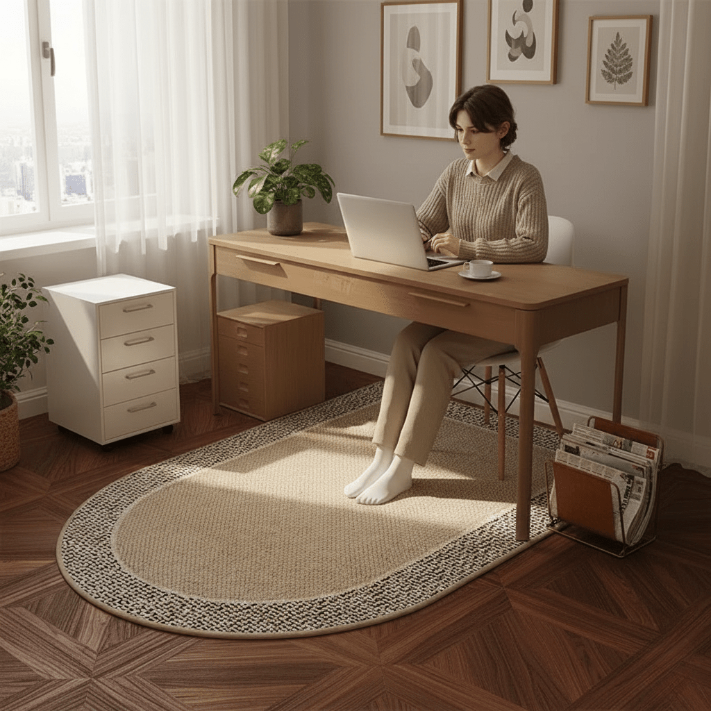 Transparent Floor Protection Mat for Hard Floors — PVC 2