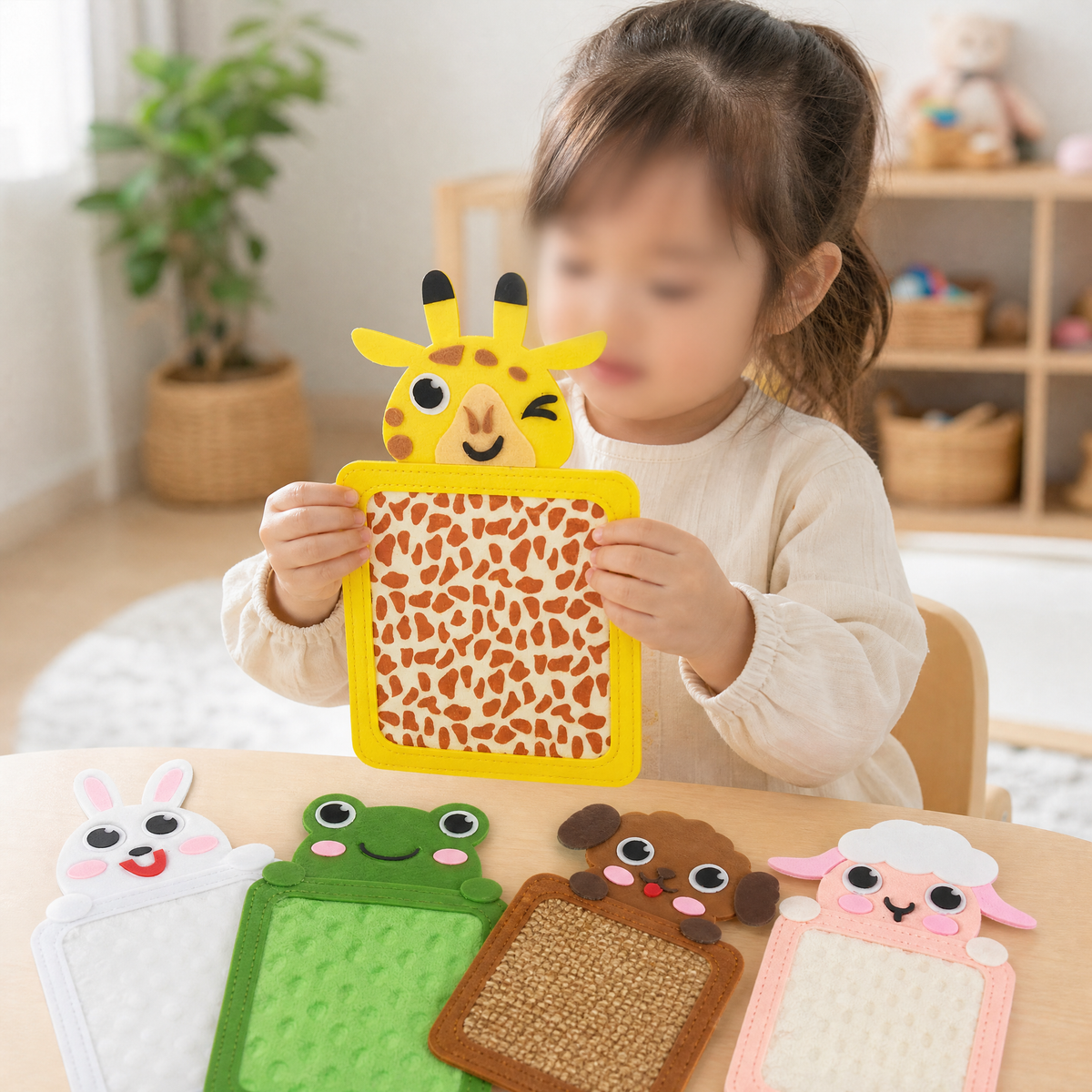 Sensory Toys Animal Mats for Kids — 8-Piece Tactile Set 3