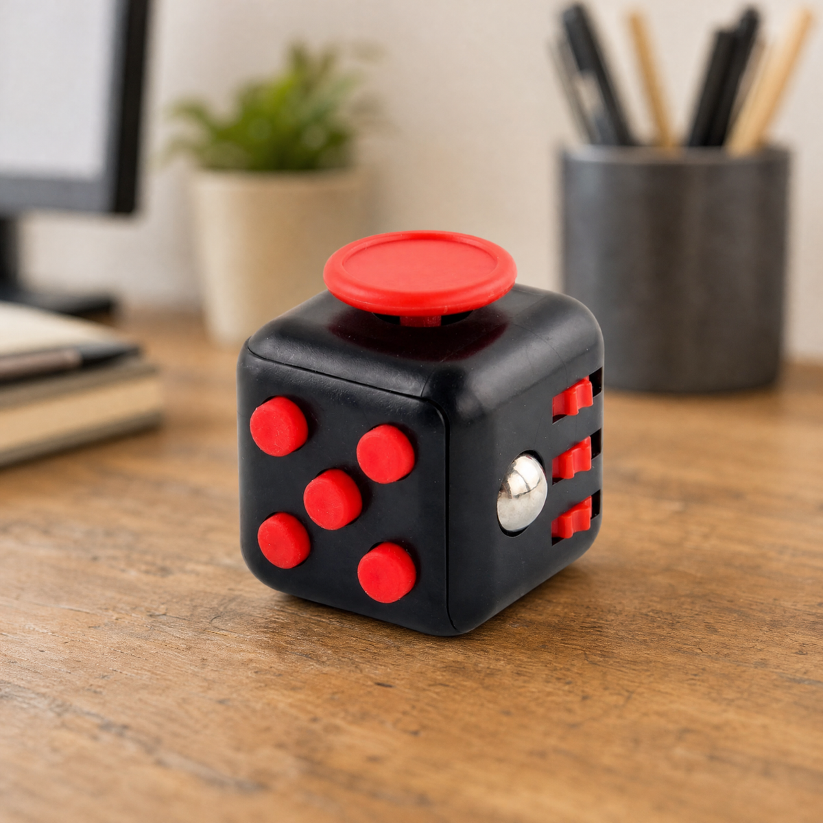 Fidget Toy Cube — 6 & 12 Sided Sensory Stress Relief 1