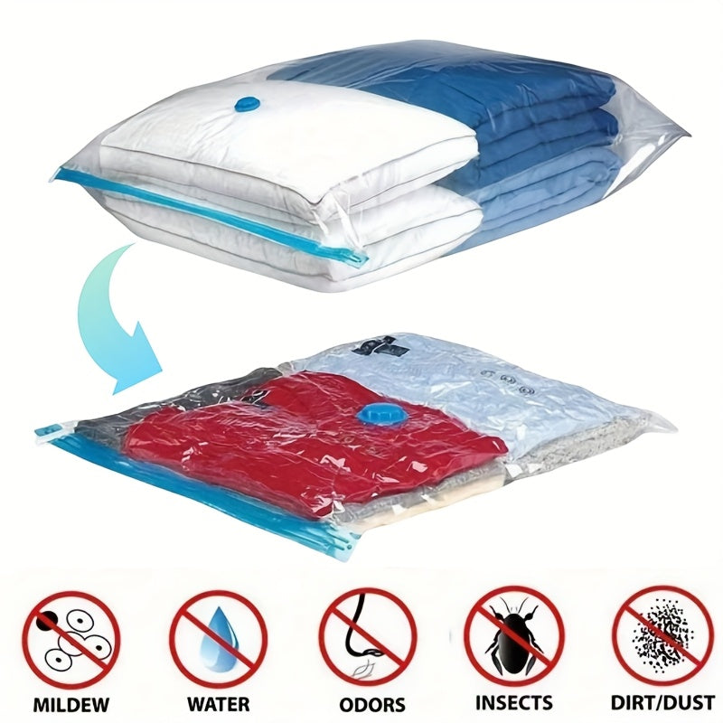 Extra Large Vacuum Storage Bags — Reusable Space-Saving Set 13