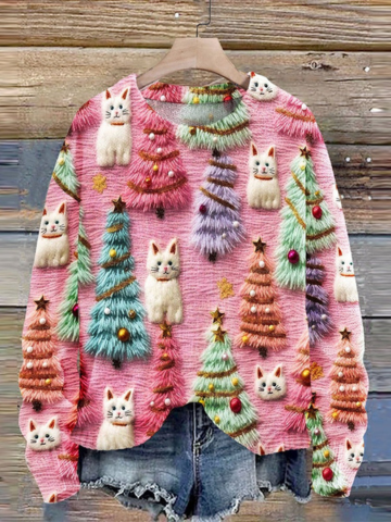 Women's Festive Christmas Knit Sweater — Soft Holiday Jumper 4