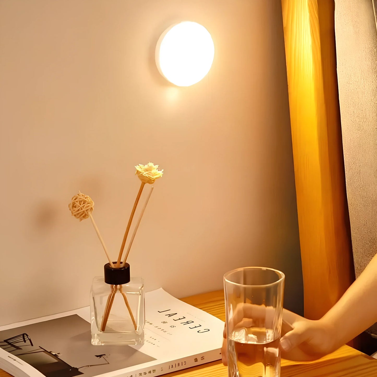Circly Motion Light — Wireless Magnetic Motion Sensor LED 8
