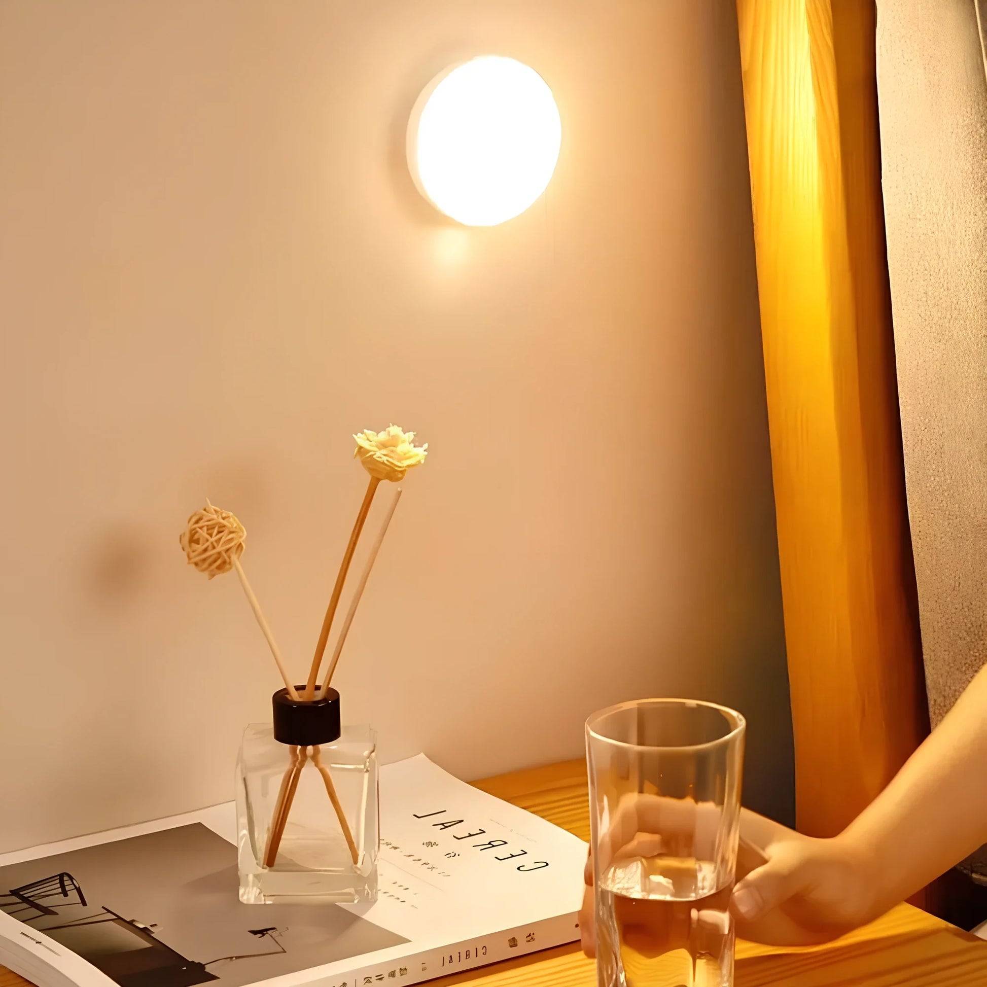 Circly Motion Light — Wireless Magnetic Motion Sensor LED 8