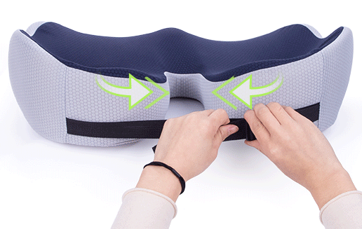 Memory Foam Seat Cushion — Sit Bone & Coccyx Pain Relief 7