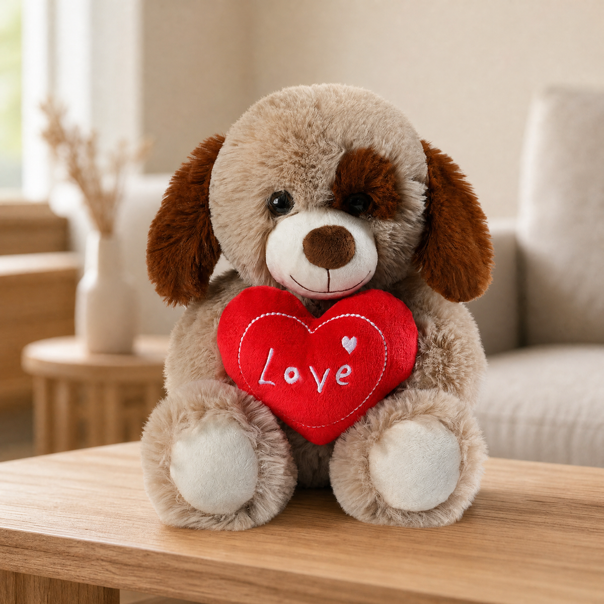 Teddy Bear Plush Toy with Satin Bow — 25–30 cm Soft Gift 6