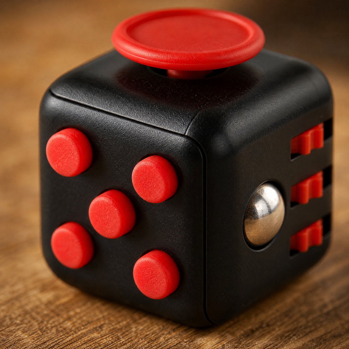 Fidget Toy Cube — 6 & 12 Sided Sensory Stress Relief 5