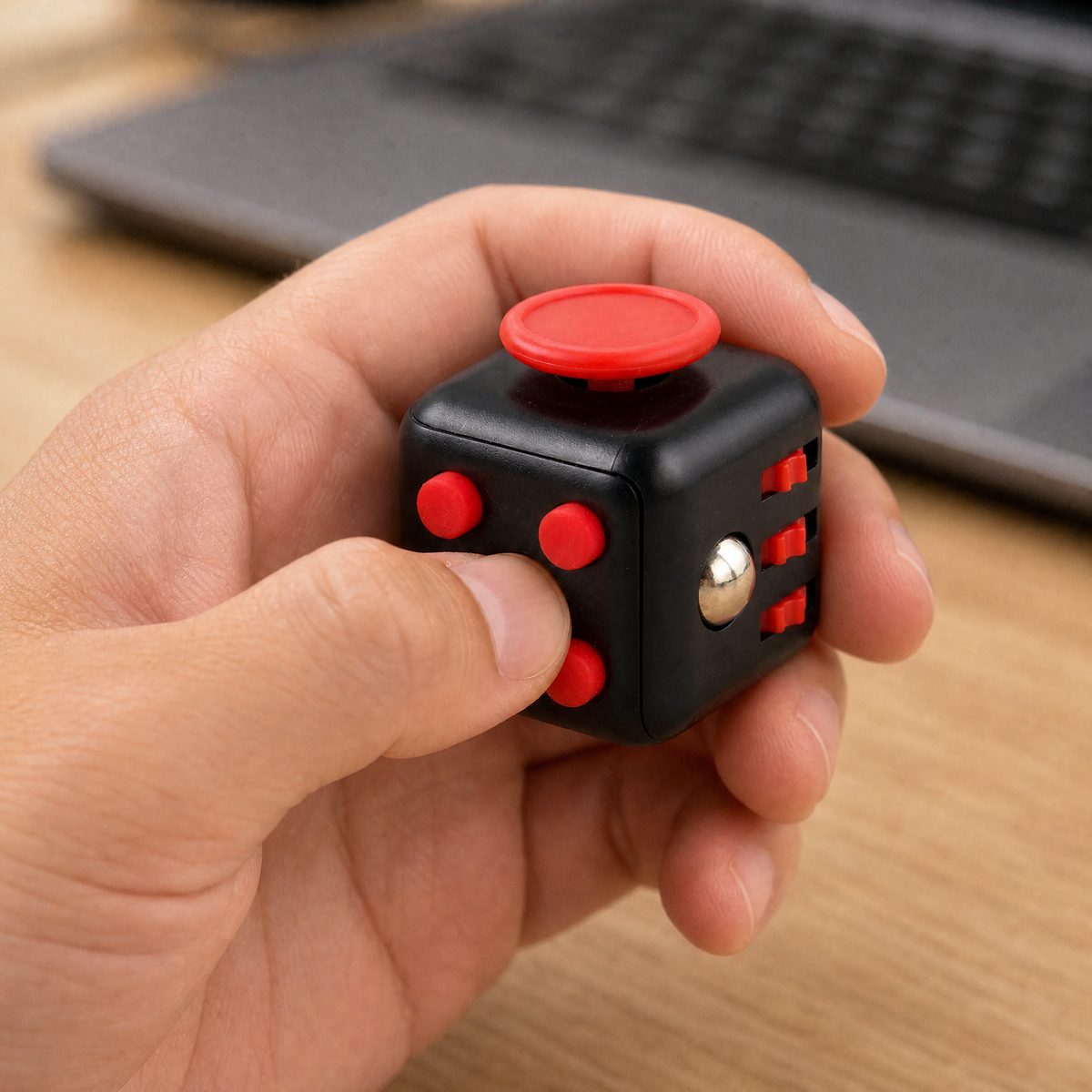 Fidget Toy Cube — 6 & 12 Sided Sensory Stress Relief 2