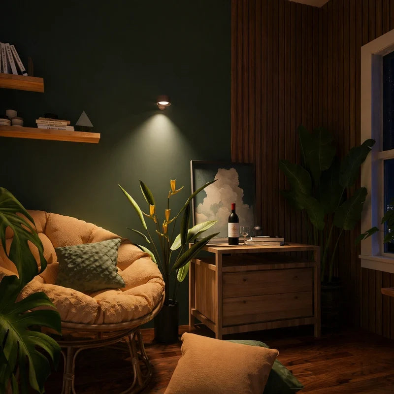 EasyStick Cordless Wall Lamp — 360° Adjustable & Dimmable 12