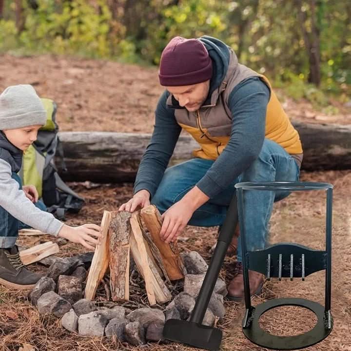 KindleCut Wood Splitter — Safe & Effortless Firewood Splitting 2