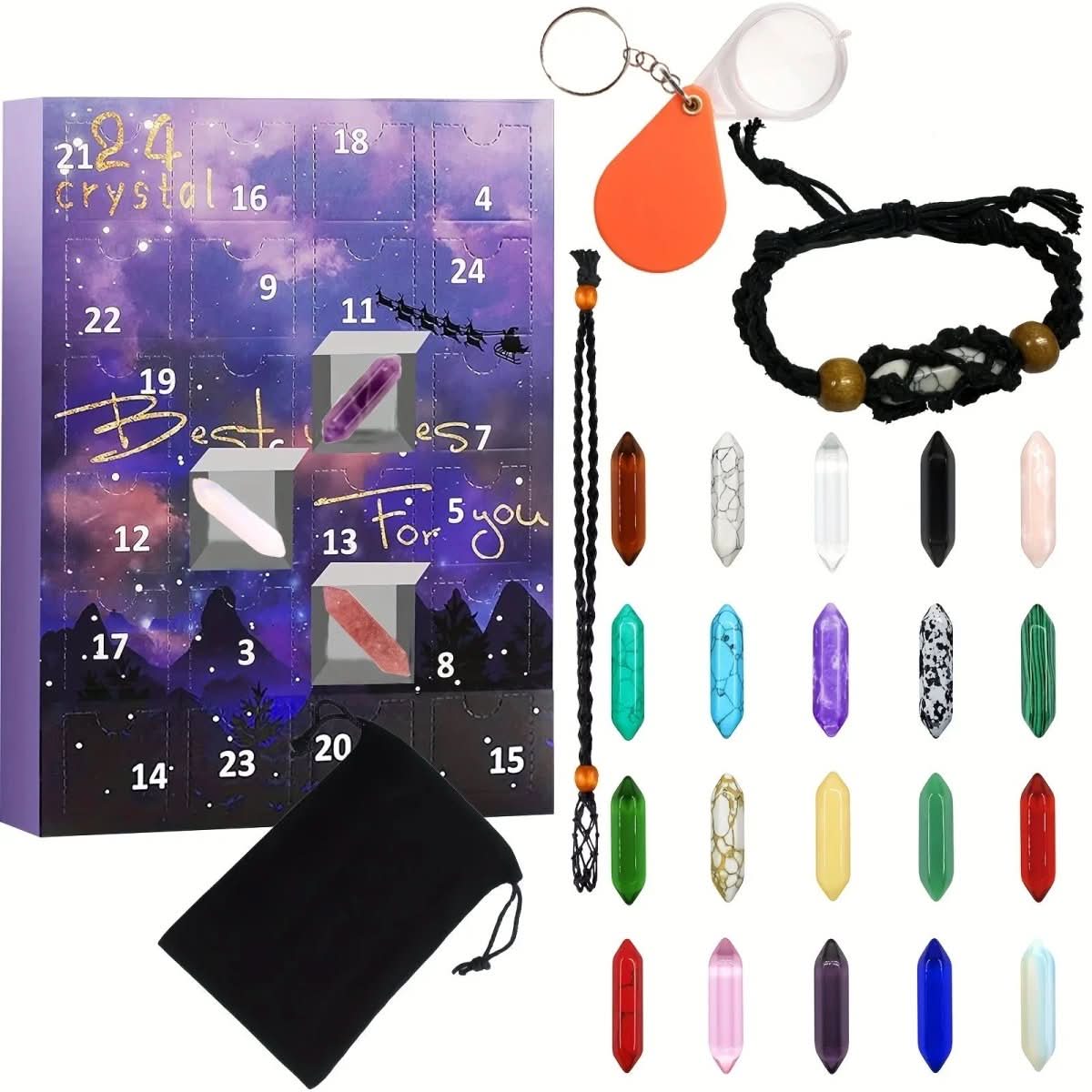 Crystal Advent Calendar 2025 — 24 Natural Gemstones 4